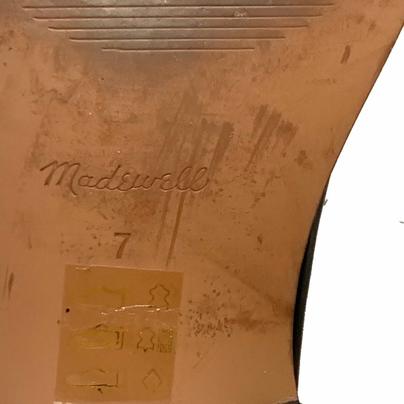 7 / Madewell Women’s Black Leather Loafers - Picture 8 of 8